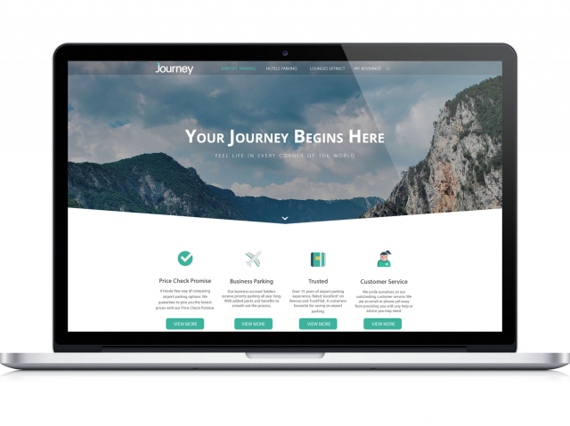 Веб-дизайн Travel компании