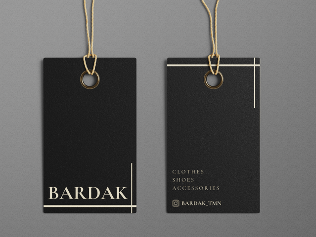 Бирка для шоурума