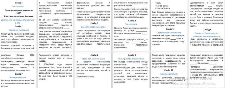 Презентация автоцентра