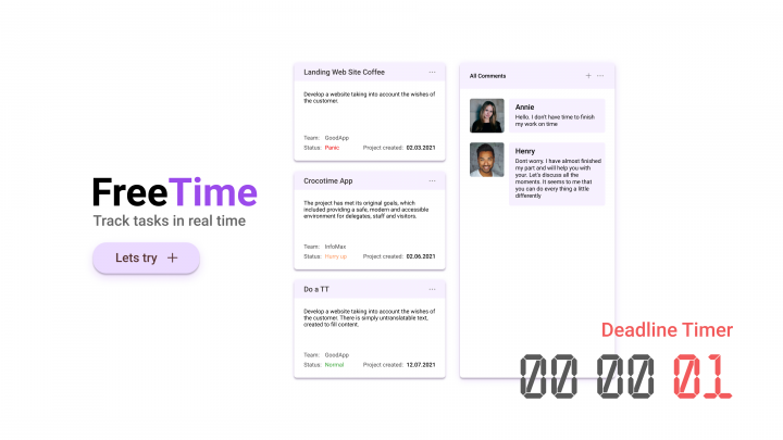 FreeTime - Deadline Timer