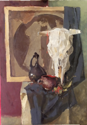 Натюрморт с черепом