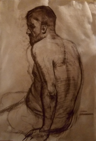 Голый торс (рисунок)