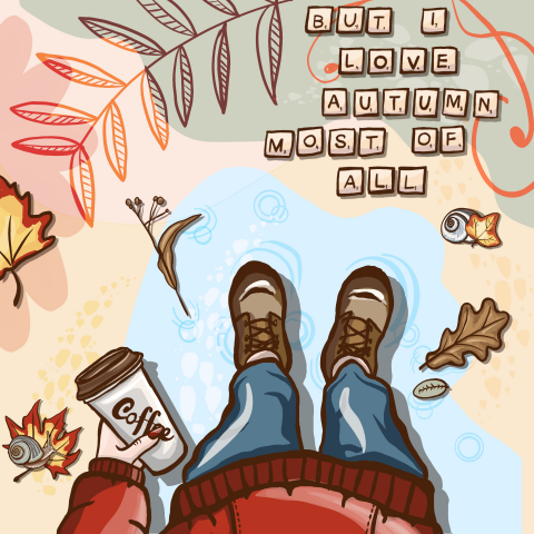 Flat Lay иллюстрация