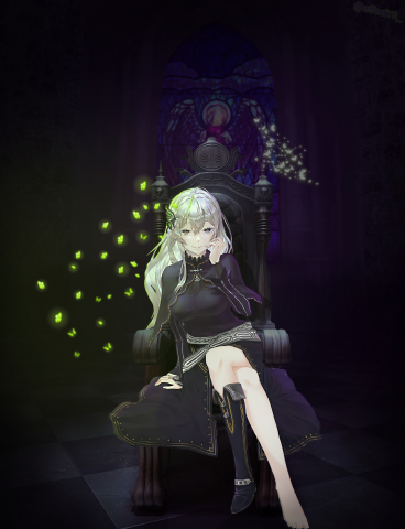 Аниме арт (Re:Zero)