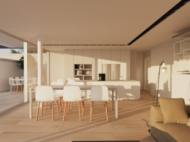 Dual House kitchen