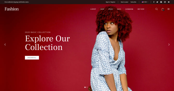 Интернет-магазин одежды