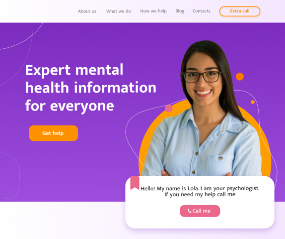 Психологические услуги (на англ. языке)