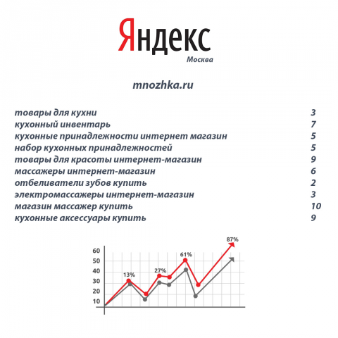 Поисковое продвижение интернет-магазина