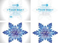 Разработка этикетки "Талая вода"