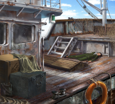 Womens Murder Club Death inScarlet. Fishing_boat