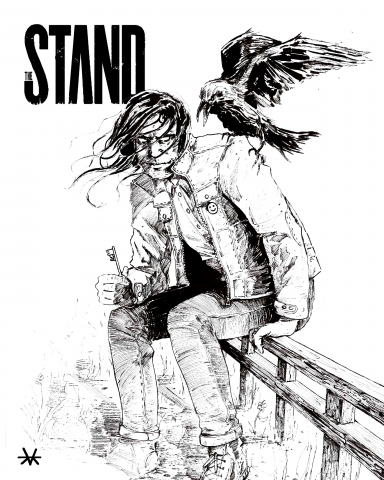 Иллюстрация к роману Стивена Кинга "Противостояние"