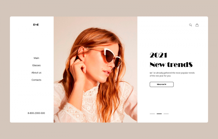 Интернет - магазин трендовых очков