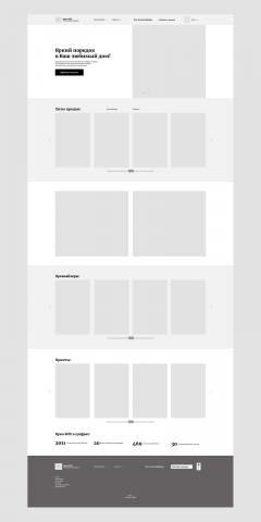 Прототип интернет -магазина для дома