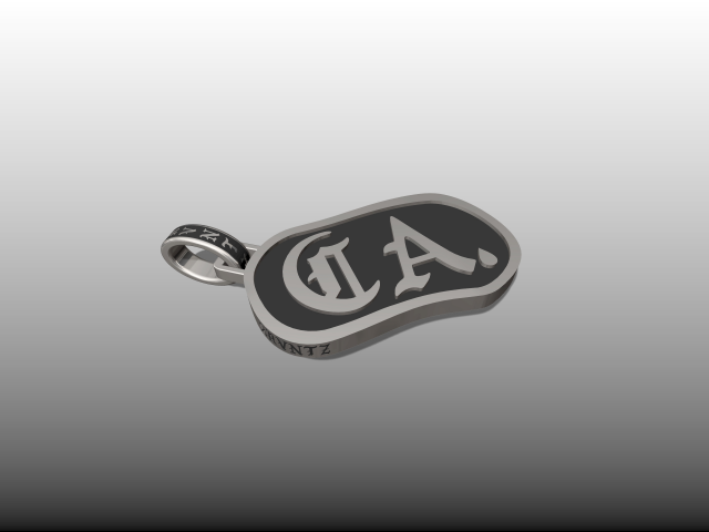 CA necklace