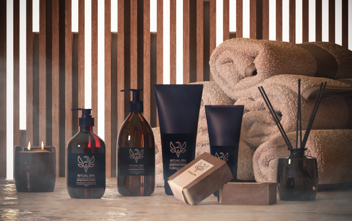 3D-графика для косметического бренда Ritual Spa