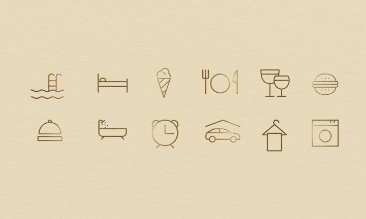 Фирменный стиль отеля Deniz Hotel