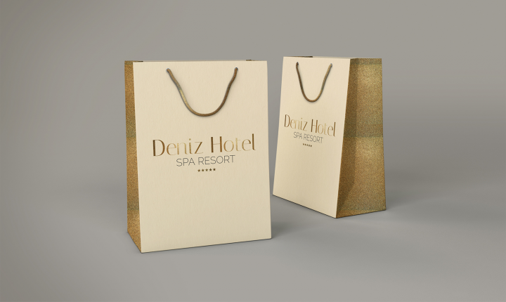 Фирменный стиль отеля Deniz Hotel