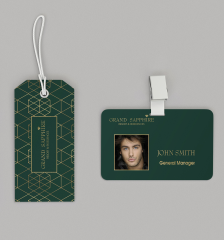 Фирменный стиль элитного ЖК Grand Sapphire