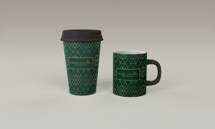 Фирменный стиль элитного ЖК Grand Sapphire