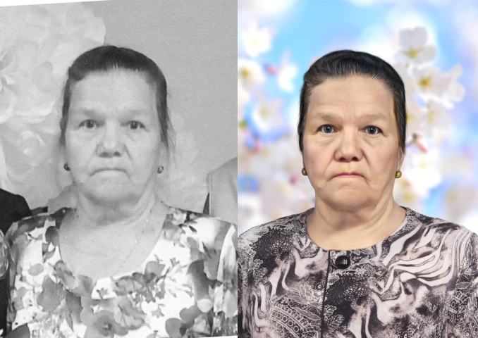 ретушь и оцветнение портрета