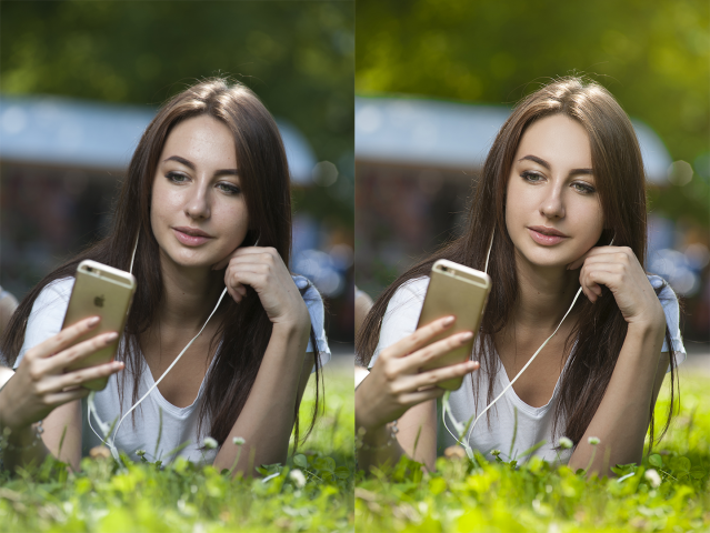 Ретушь, цветокоррекция