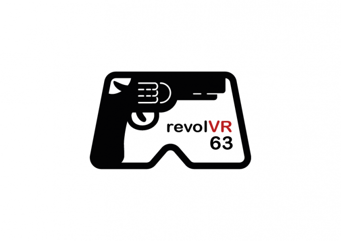 Логотип для клуба виртуальной реальности "RevolVR63"