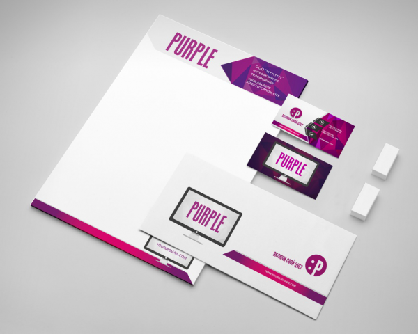 Фирменный стиль для интерактивного телевиденья (макет)