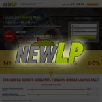 Landing Page агенства "New LP"
