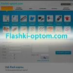 Программирование сайта "Флешки оптом"