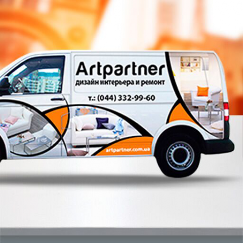 Брендирование авто "Artpartner"