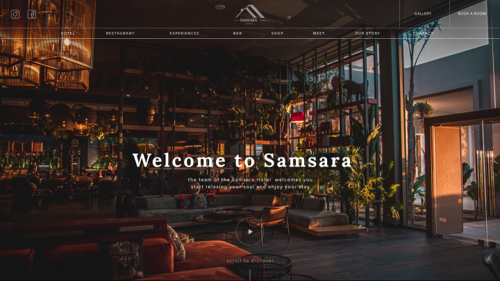 Landing page