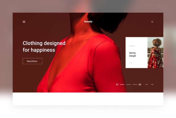 Магазин одежды Female