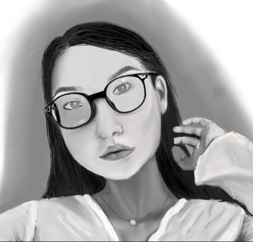 Портрет моей подруги