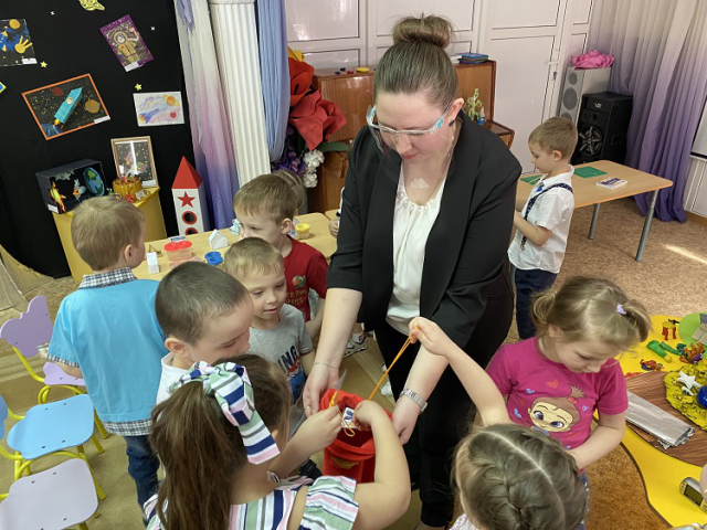 Репортаж с места событий. Фото в детском саду