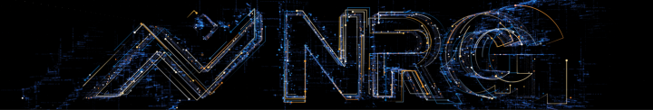Заставка зацикленная на мероприятие "NRG" logo loop