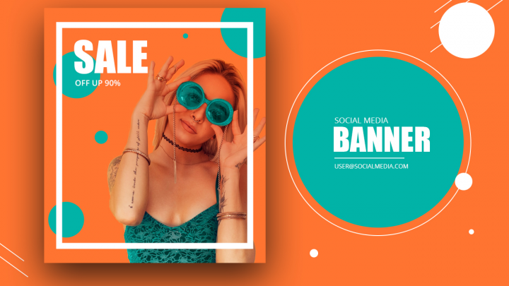 Анимационный баннер для Инстаграм