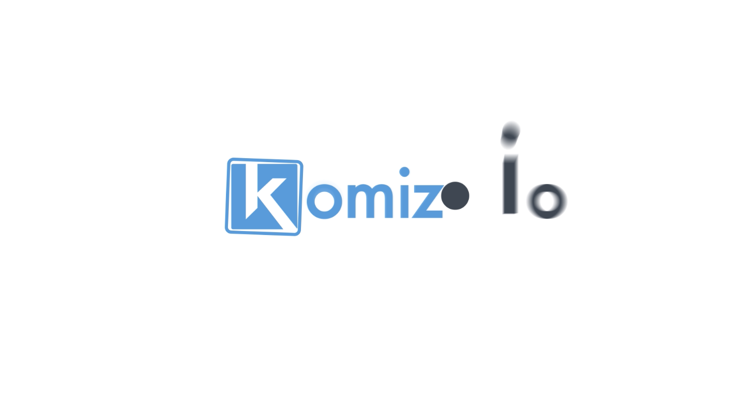 komizio (заставка, анимация лого)