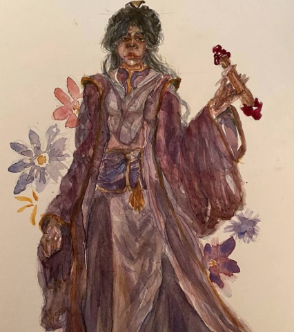 Лин Вэнь (манга, аниме и новелла "Благословение небожителей")