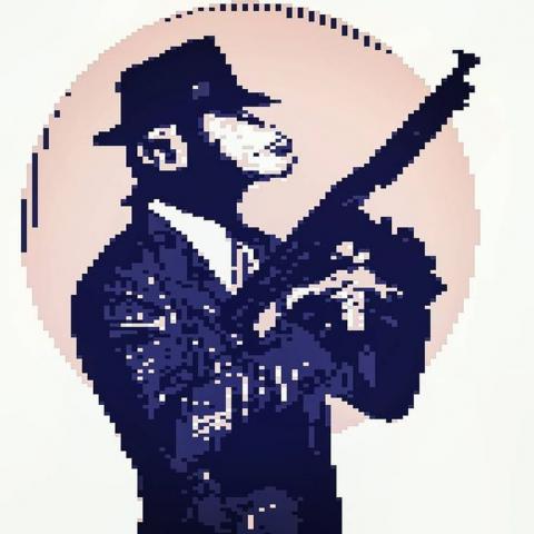 Пиксель-арт Мафия