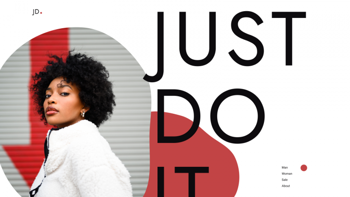 Сайт для магазина одежды