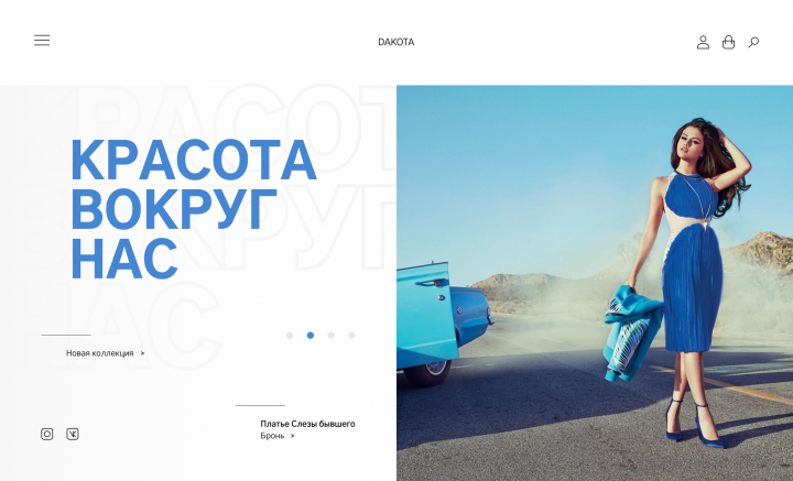 Интернет-витрина одежды