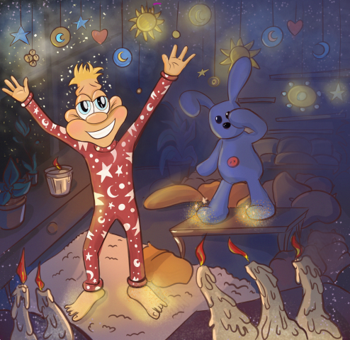 Иллюстрация из книги для детей