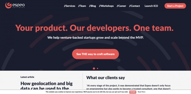 Your product. Our developers. One team.