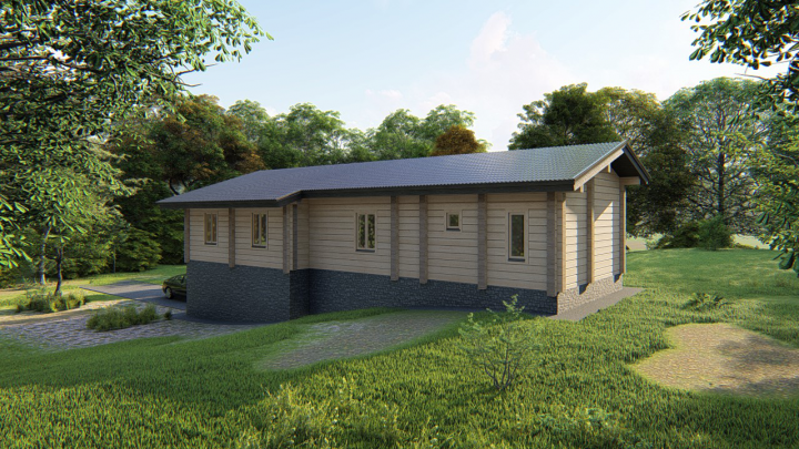 Дом с гаражом