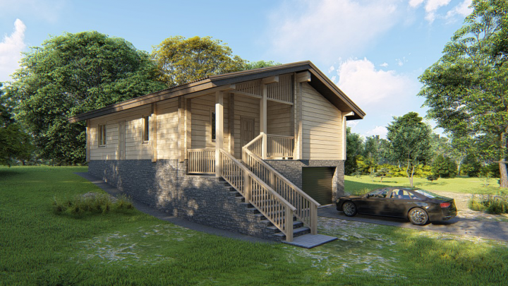 Дом с гаражом