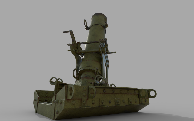 240-мм окопный миномёт 1915 года