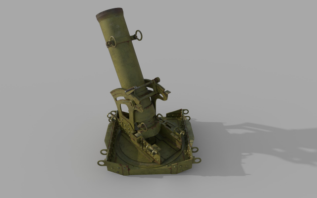 240-мм окопный миномёт 1915 года