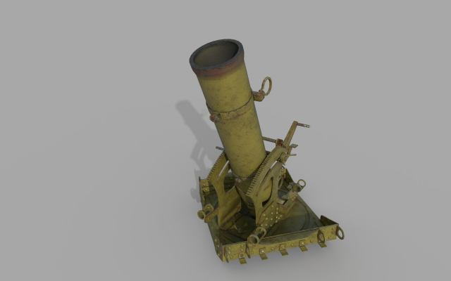 240-мм окопный миномёт 1915 года