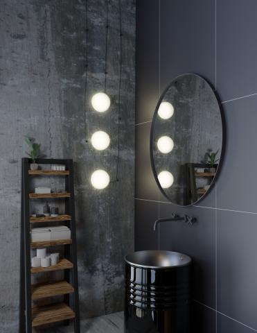 Loft bathroom.