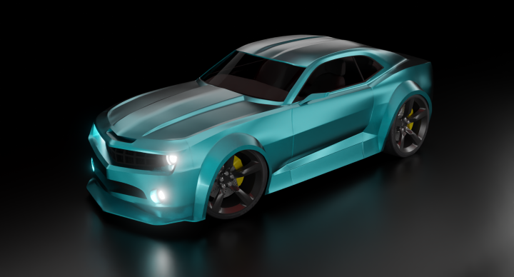 Chevrolet camaro / Blue devil